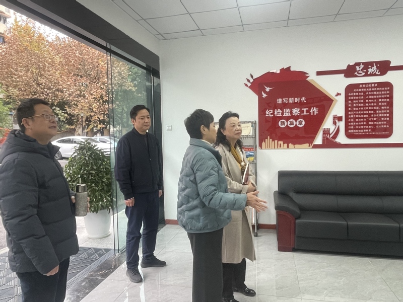 校黨委書記靳敏調研黨委巡察工作...